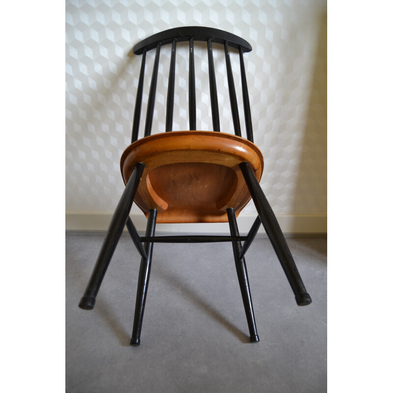 Suite de 6 chaises Fanett en hêtre, Ilmari TAPIOVAARA - 1960