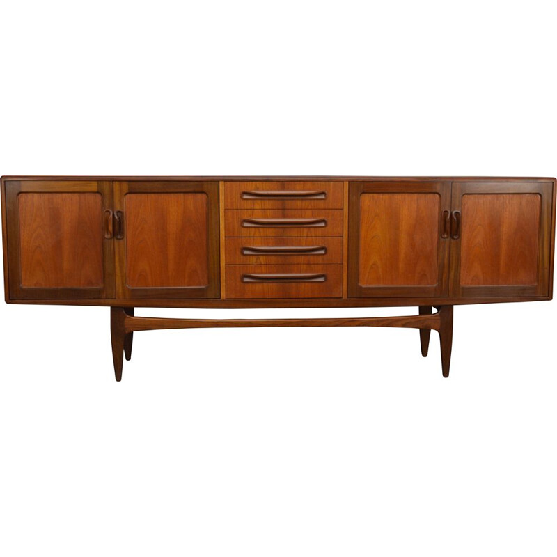 Vintage sideboard in teak Fresco by V.B. Wilkins for G Plan 1960s