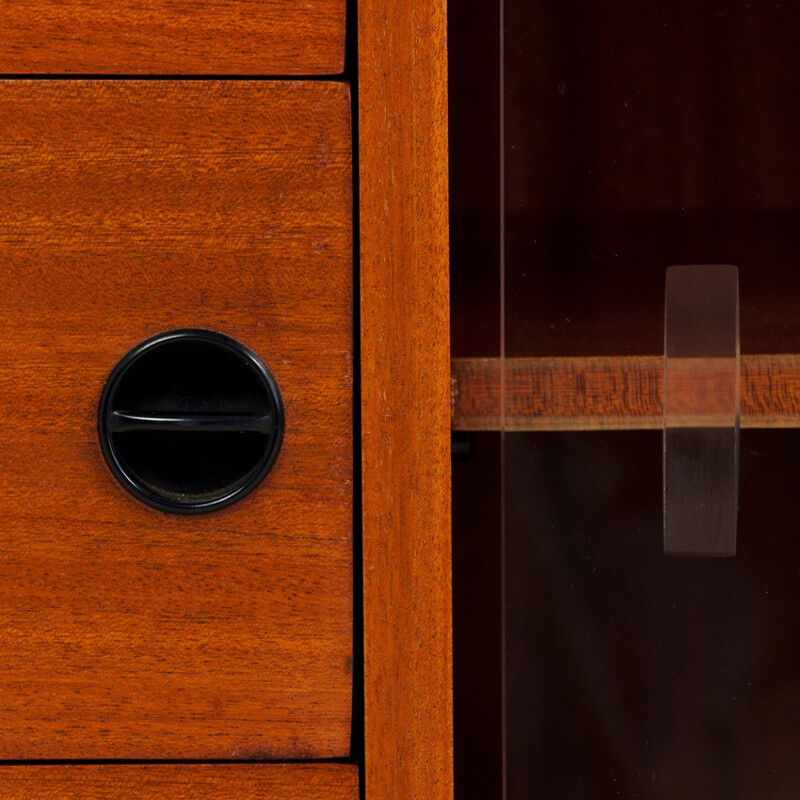 Minvielle sideboard in mahogany veneer, A.R.P. (MOTTE, MORTIER and GUARICHE) - 1960s