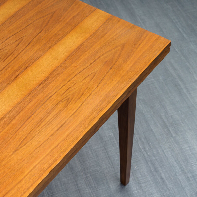 Vintage dining table in walnut 1960s 