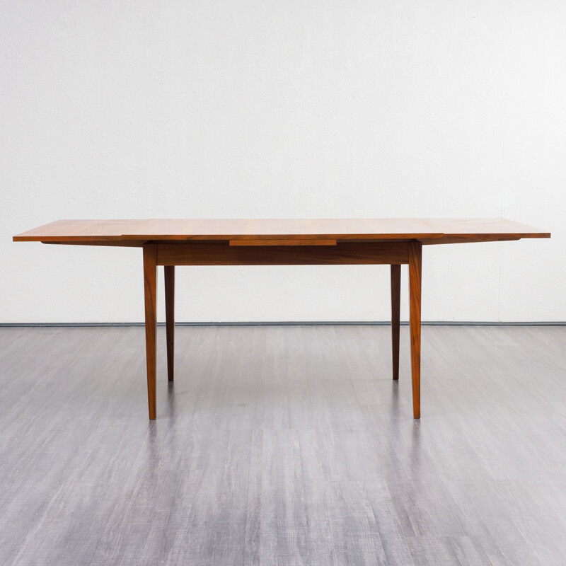 Vintage dining table in walnut 1960s 