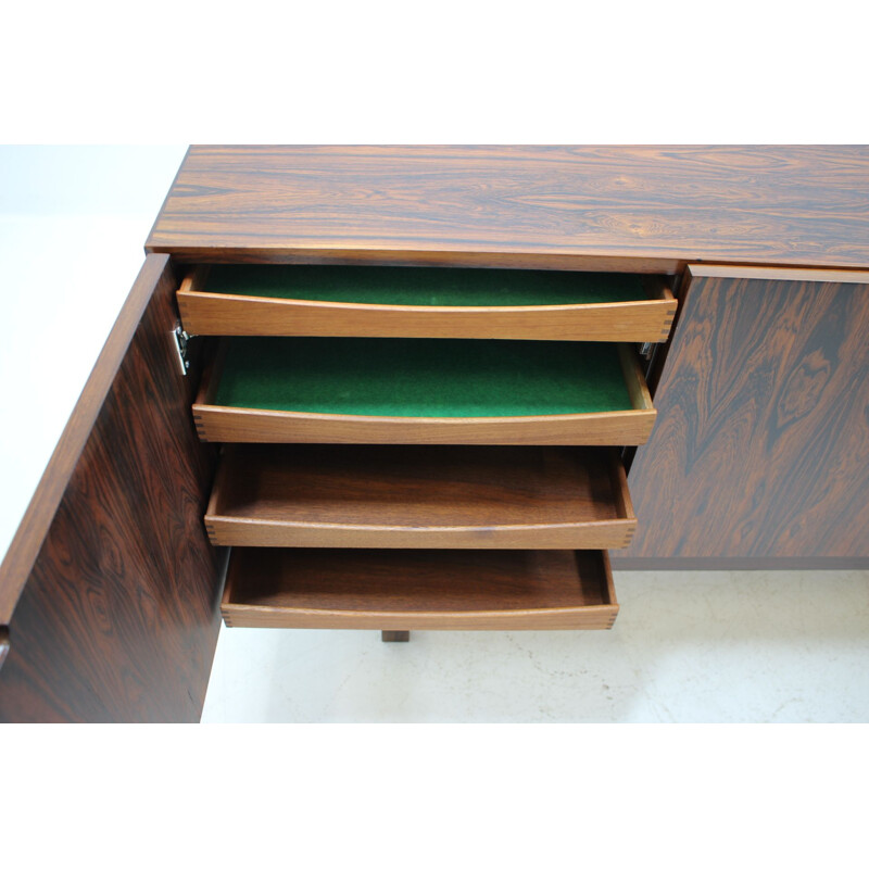 Vintage sideboard in rosewood by Bernhard Pedersen & Son No.183 1960s 