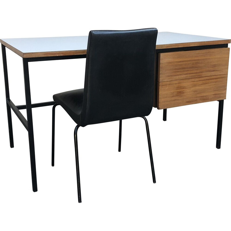 Vintage desk and chair by Pierre Guariche