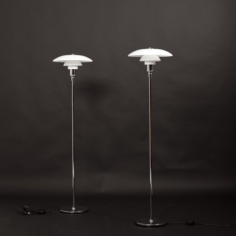 Pair of PH 3.5-2.5 floor lamps for Louis Poulsen