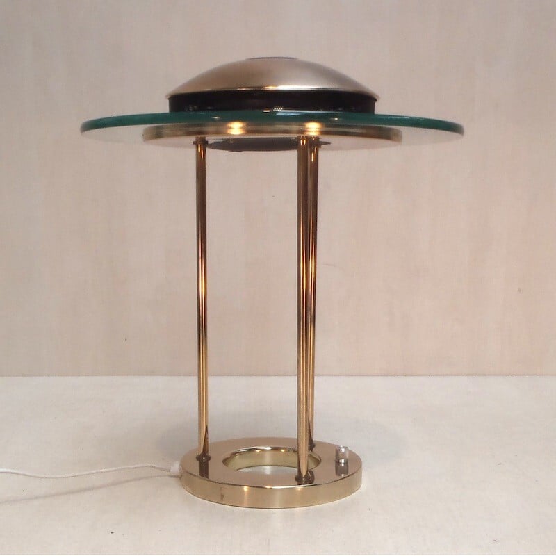 Vintage table lamp, Robert SONNEMAN - 1980s
