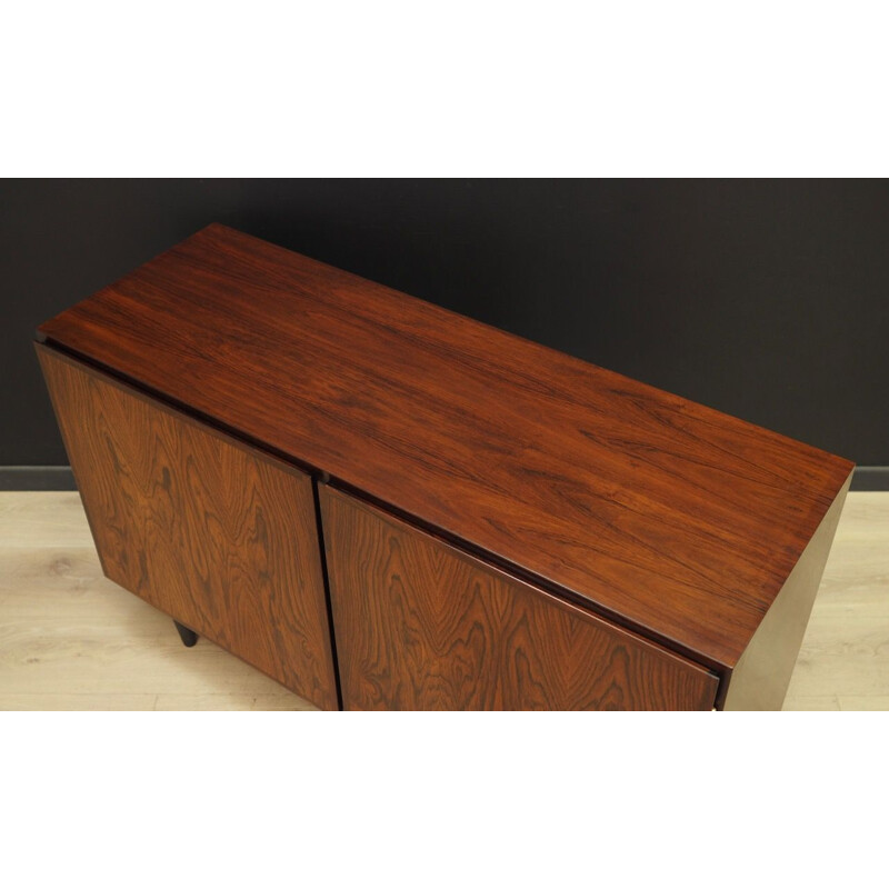 Vintage rosewood chest of drawers by Omann Jun 1960