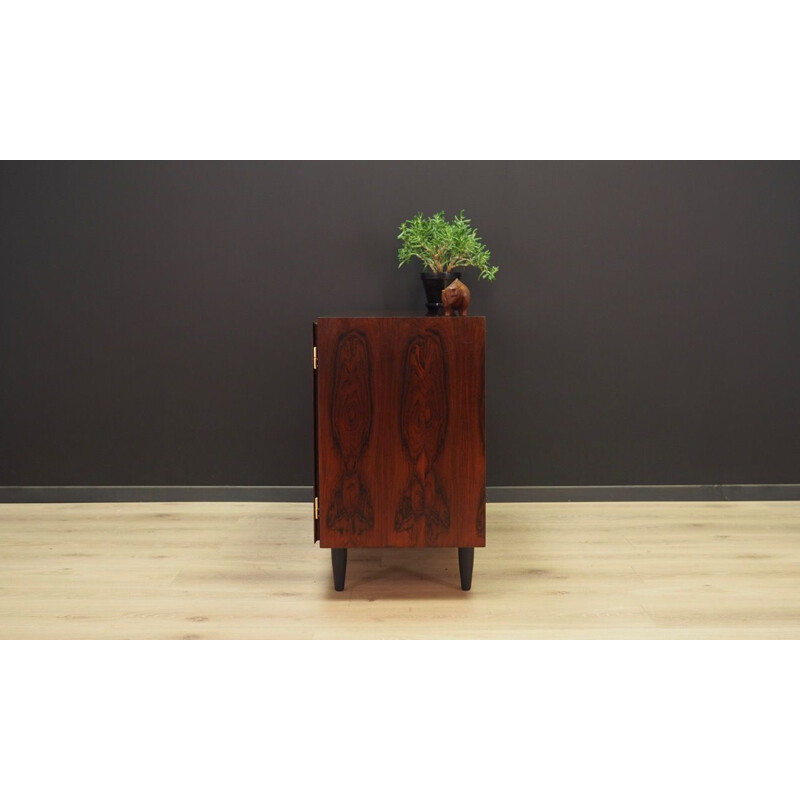 Vintage rosewood chest of drawers by Omann Jun 1960