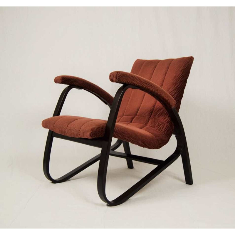 Vintage armchair by Jan Vaněk 1930s