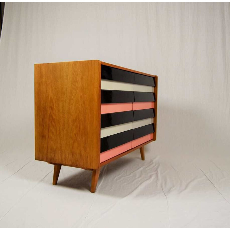 Vintage chest of drawers by Jiří Jiroutek 1960s