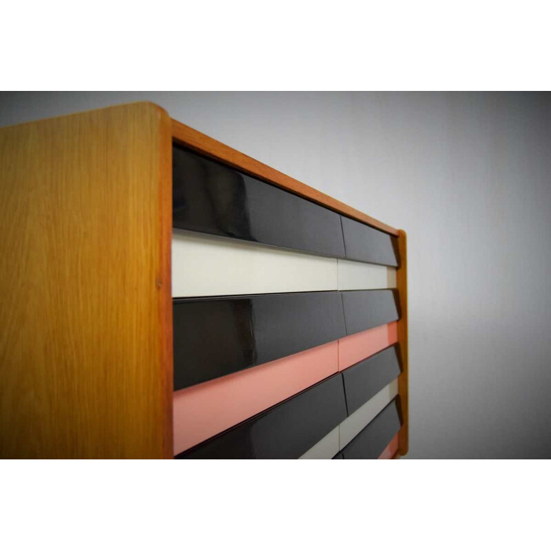 Vintage chest of drawers by Jiří Jiroutek 1960s