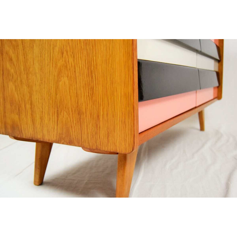 Vintage chest of drawers by Jiří Jiroutek 1960s