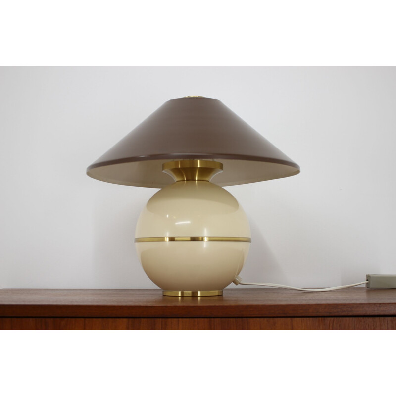 Lámpara de mesa vintage de Napako 1960