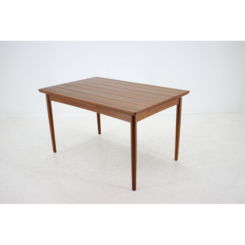 Table extensible vintage en teak 1960 