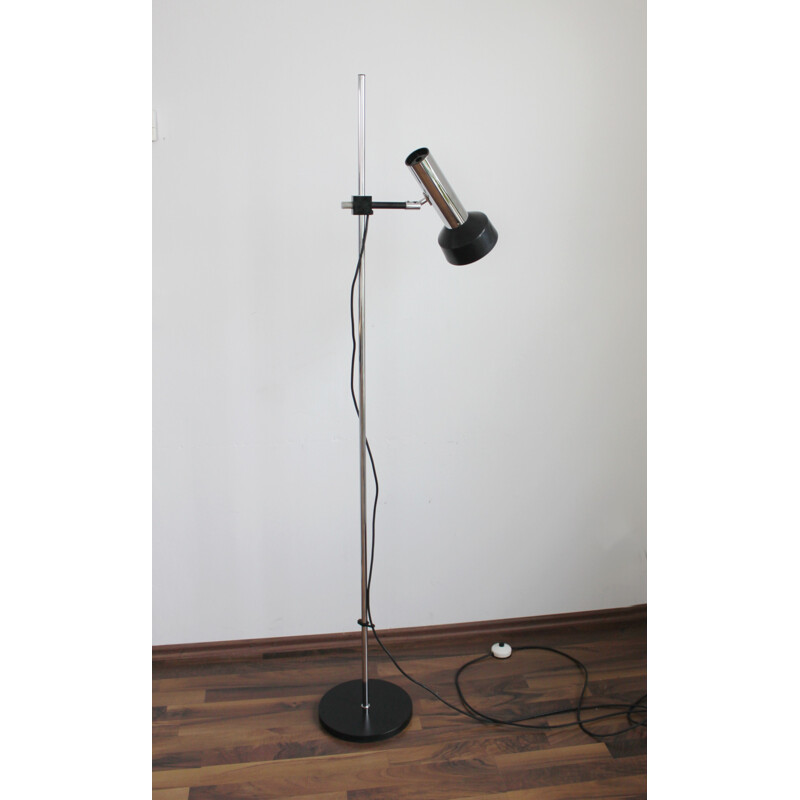 Lampadaire vintage projecteur par Staff des années 70 