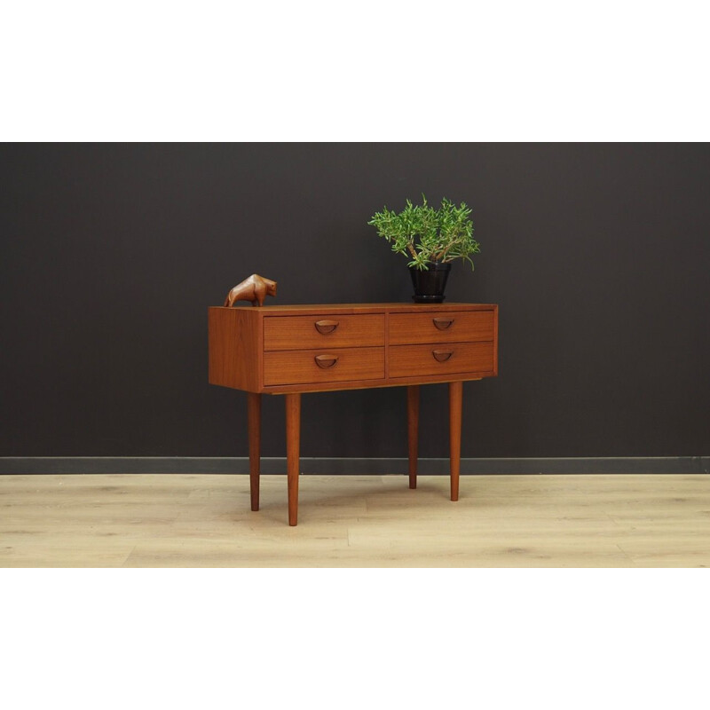 Vintage chest of drawers by Kai Kristiansen in teakwood 1960s