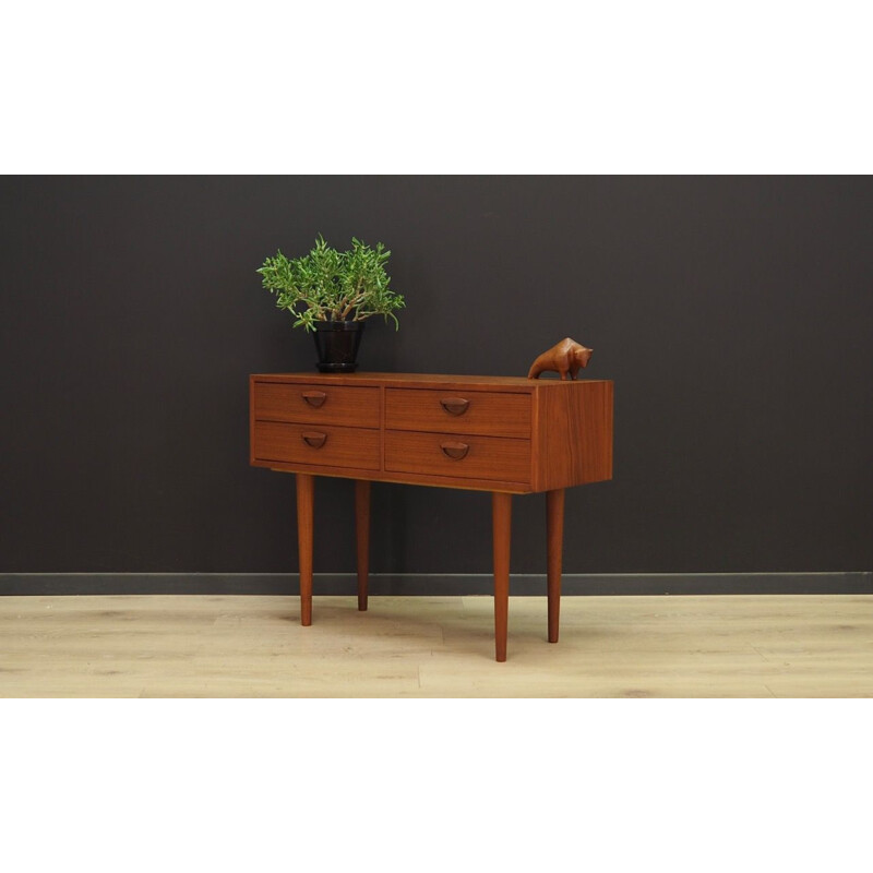 Vintage chest of drawers by Kai Kristiansen in teakwood 1960s