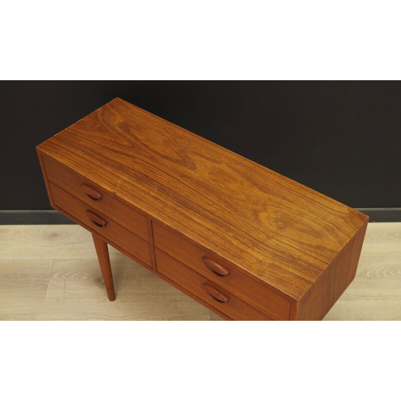 Vintage chest of drawers by Kai Kristiansen in teakwood 1960s