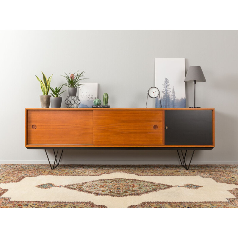 Vintage sideboard in walnut Germany 1960s