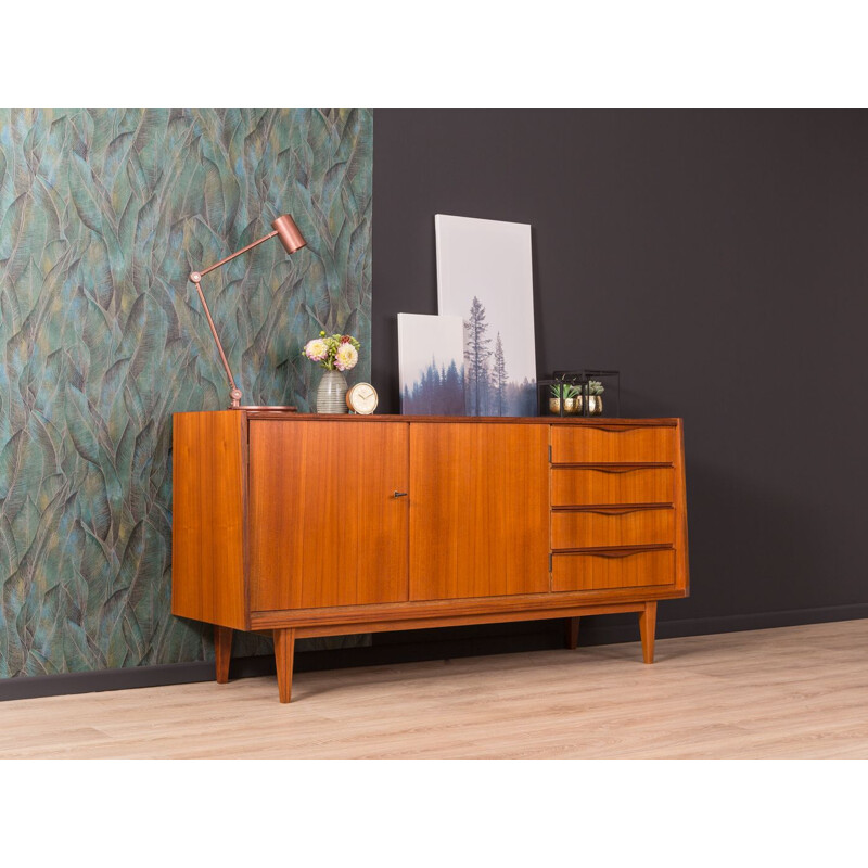 Vintage sideboard in teak Germany 1950s