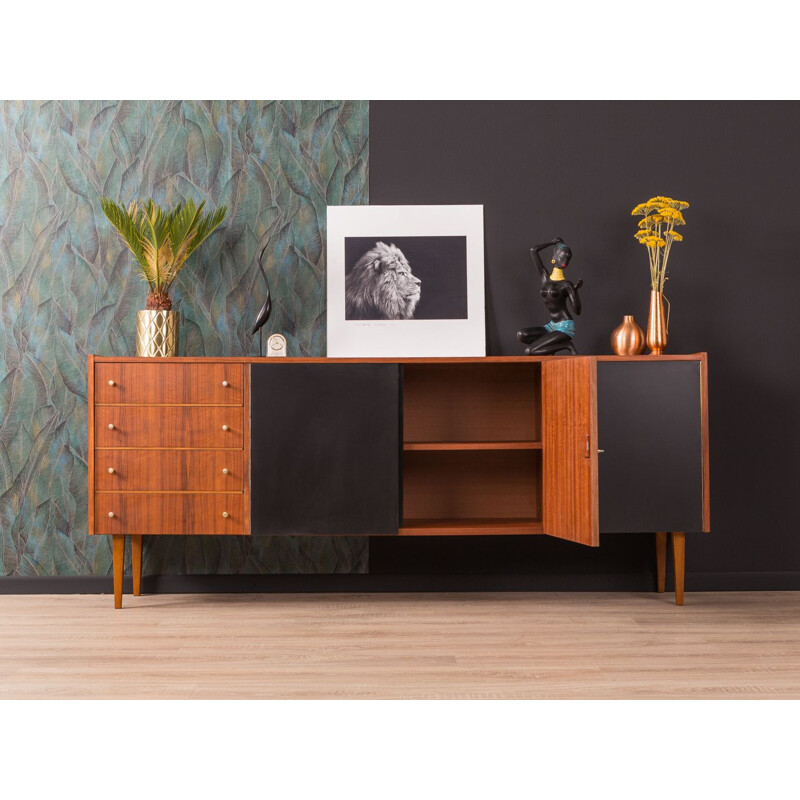 Vintage sideboard in walnut Germany 1960s