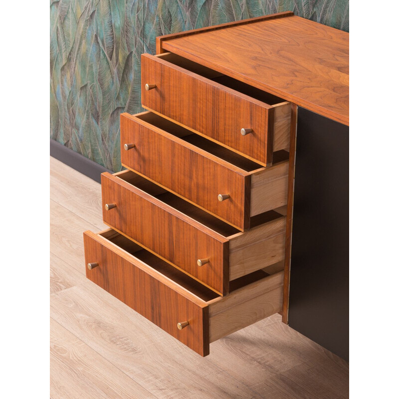 Vintage sideboard in walnut Germany 1960s