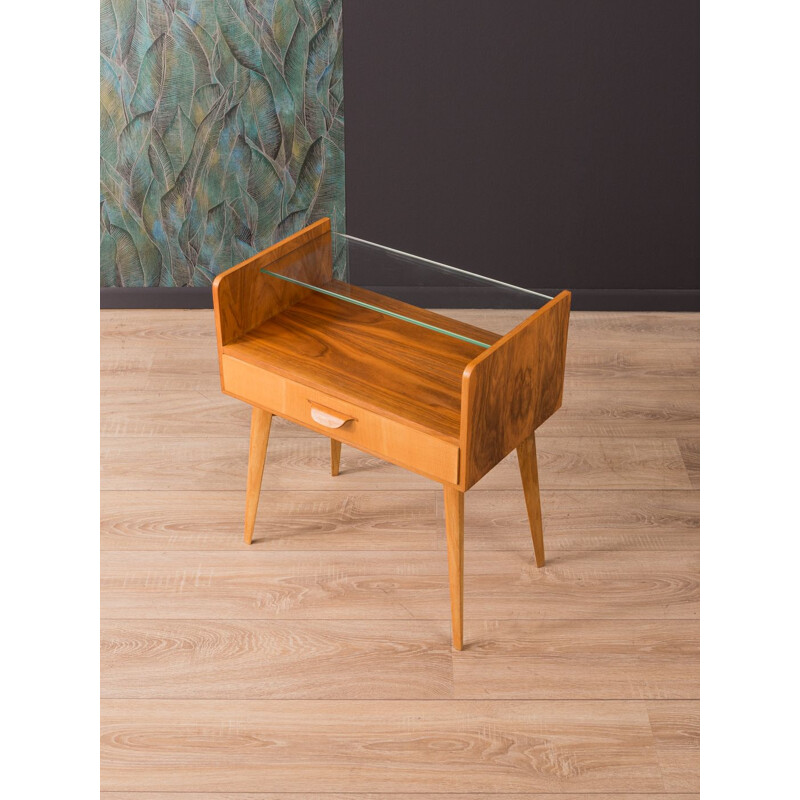 Table de chevet vintage par WK Möbel Allemagne 1950s