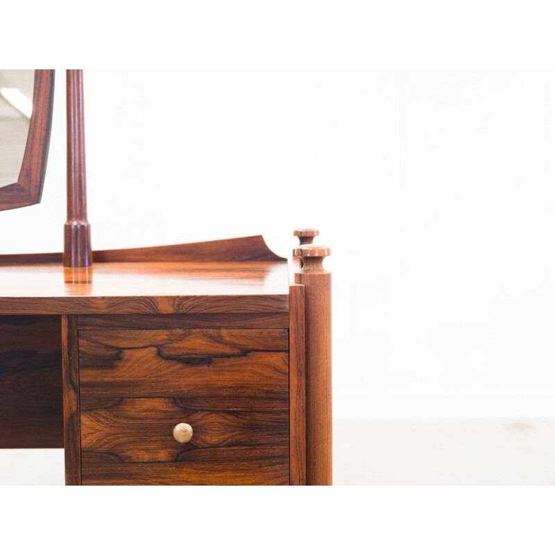 Vintage danish dressing table in rosewood 1950s