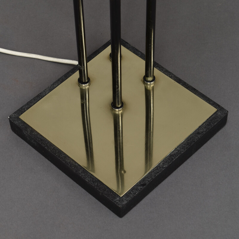 Vintage brass floor lamp by Goffredo Reggiani