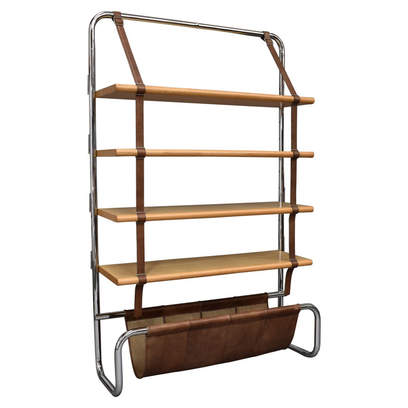 Jumbo Line vintage bookcase by Luigi Massoni for Poltrona Frau