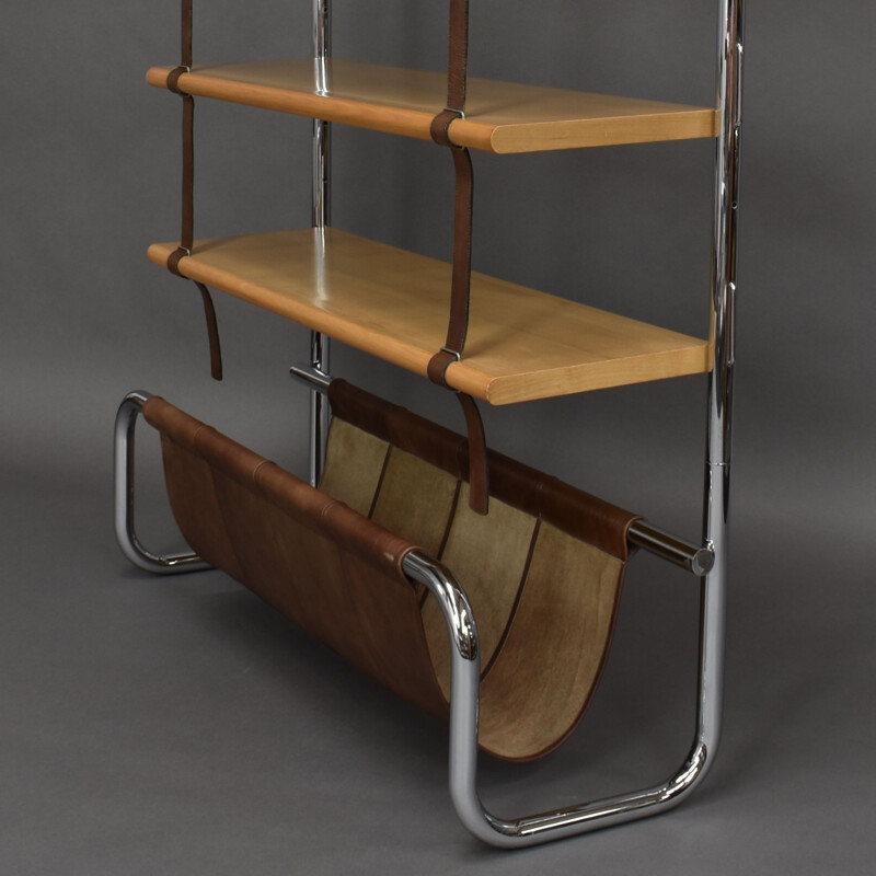 Jumbo Line vintage bookcase by Luigi Massoni for Poltrona Frau