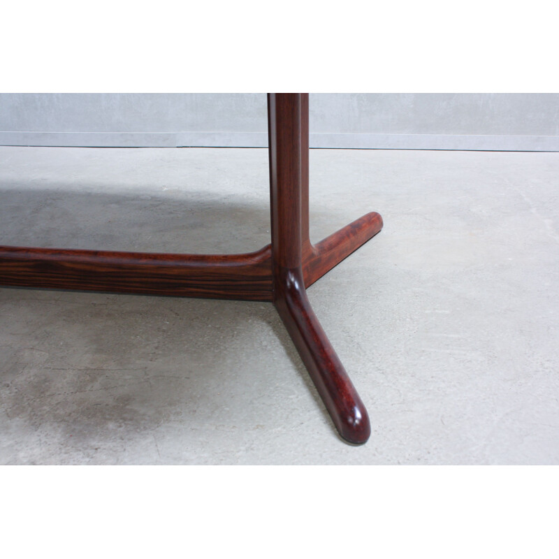 Vintage oval dining table in rosewood from Rasmus