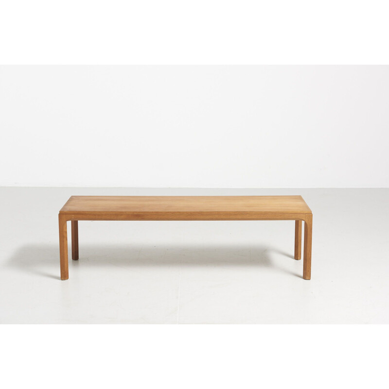 Vintage side table in oak by Kai Kristiansen, model 391