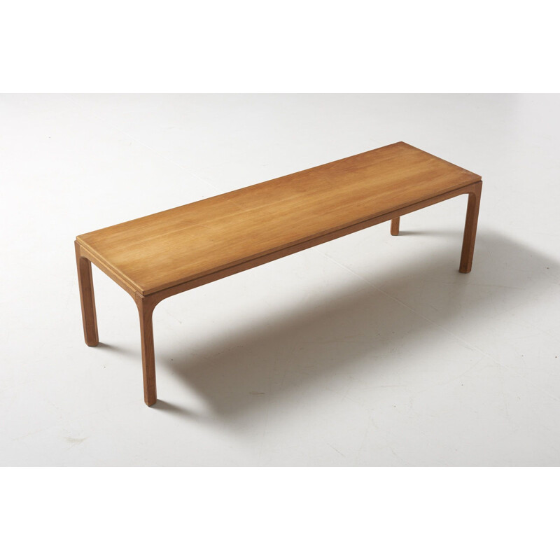 Vintage side table in oak by Kai Kristiansen, model 391