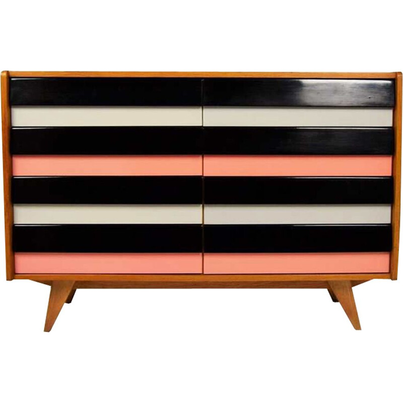 Vintage chest of drawers by Jiří Jiroutek 1960s