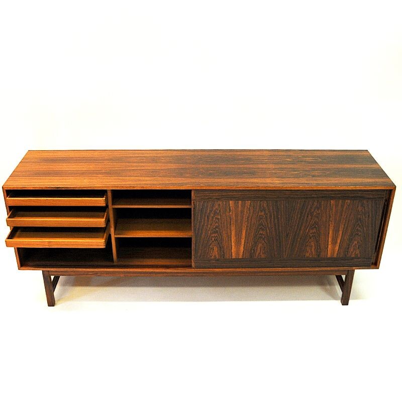 Vintage Rosewood sideboard Credenza by Karl Erik Ekselius 1960s