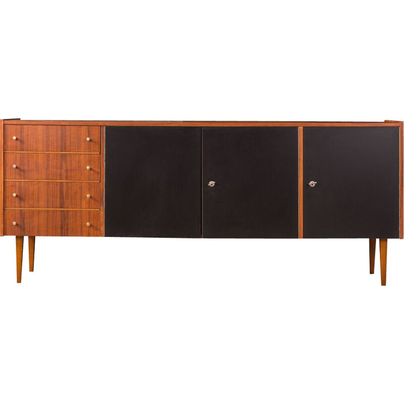 Vintage sideboard in walnut Germany 1960s