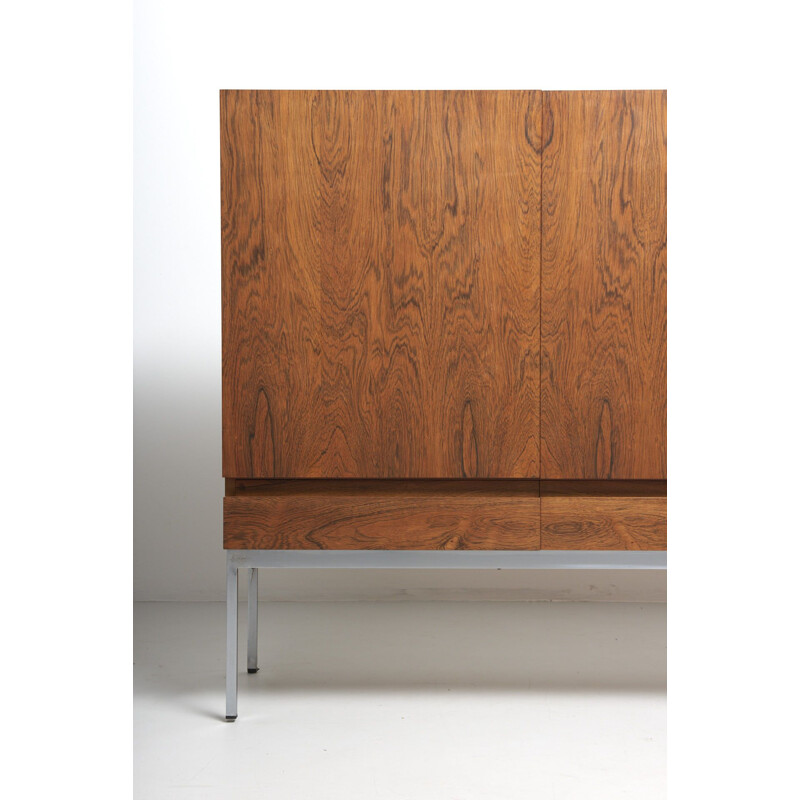 Vintage sideboard A B-60 in rosewood by Dieter Waeckerlin for Behr Germany