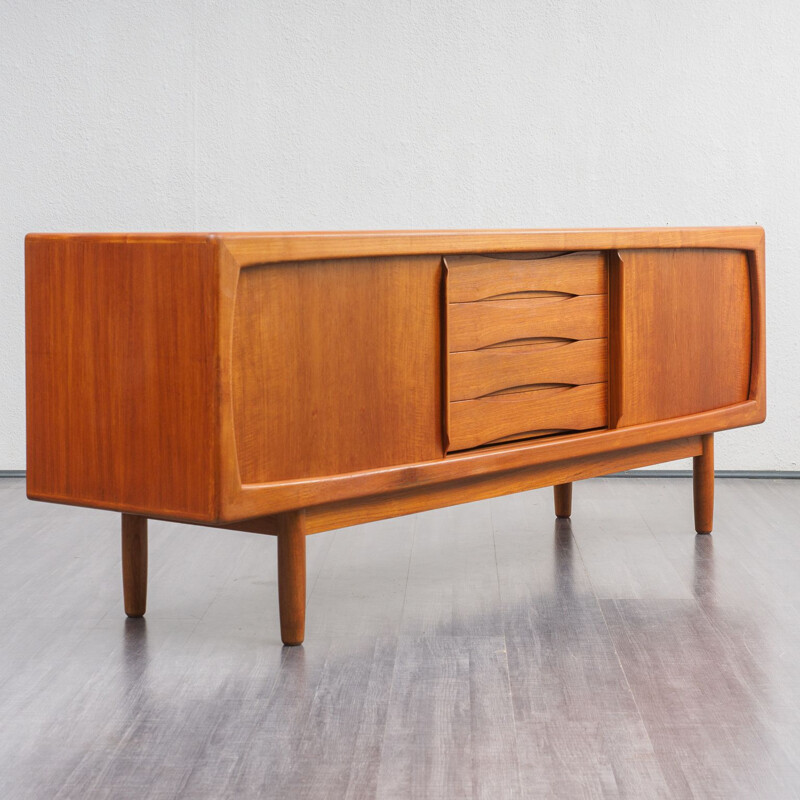 Vintage sideboard in teak H.P. Hansen, Denmark 1960s 