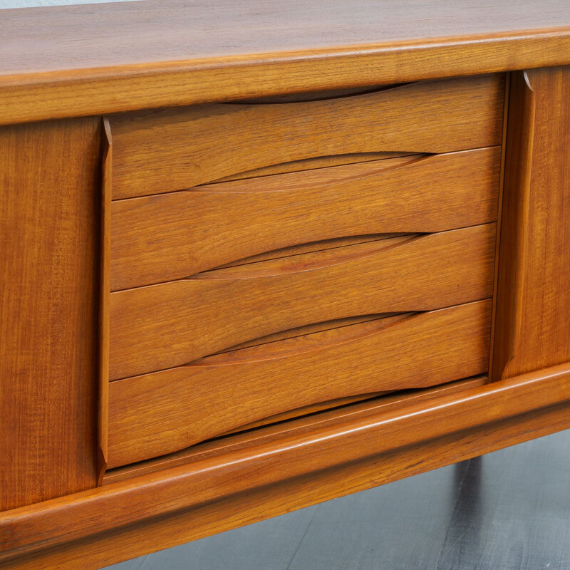 Vintage sideboard in teak H.P. Hansen, Denmark 1960s 