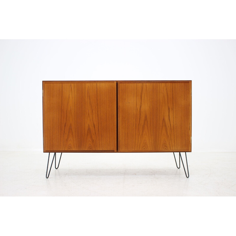 Vintage highboard in teak Omann Jun 1960s 