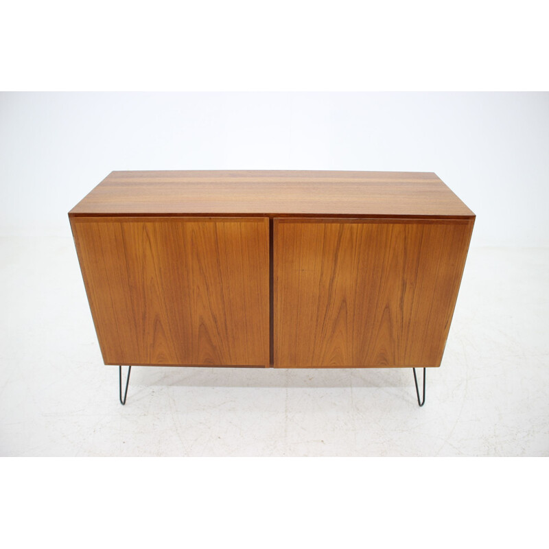 Vintage highboard in teak Omann Jun 1960s 