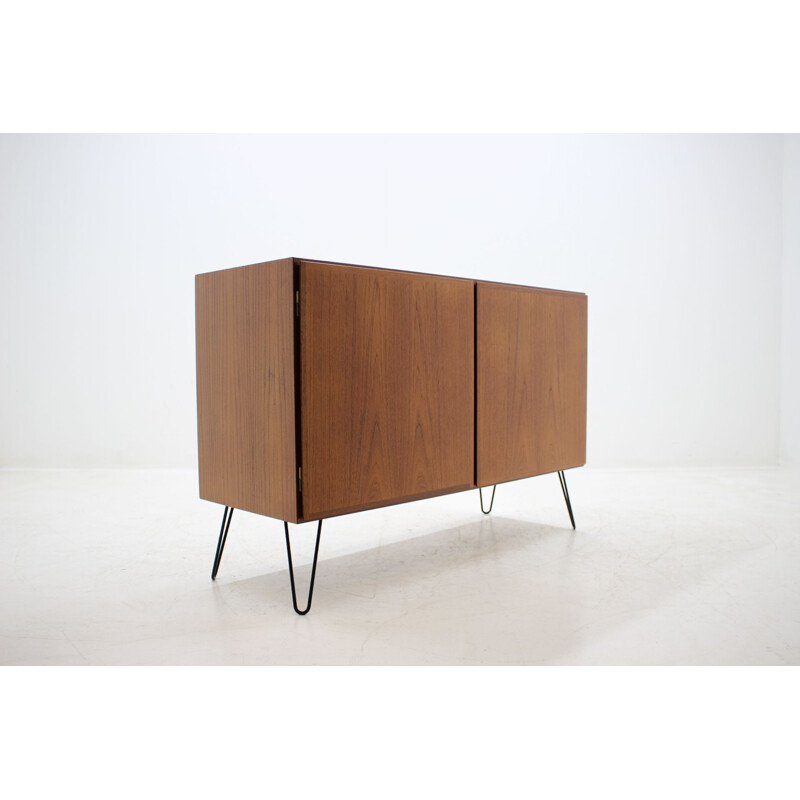 Vintage highboard in teak Omann Jun 1960s 