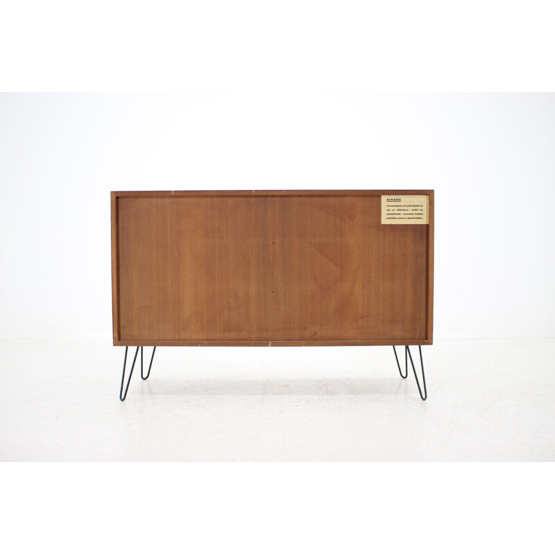 Vintage highboard in teak Omann Jun 1960s 