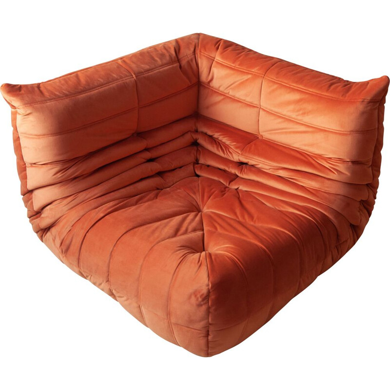 fauteuil vintage Togo - orange