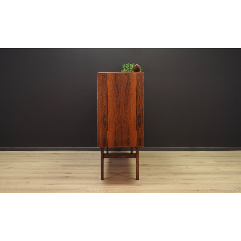 Vintage danish highboard in rosewood 1970s