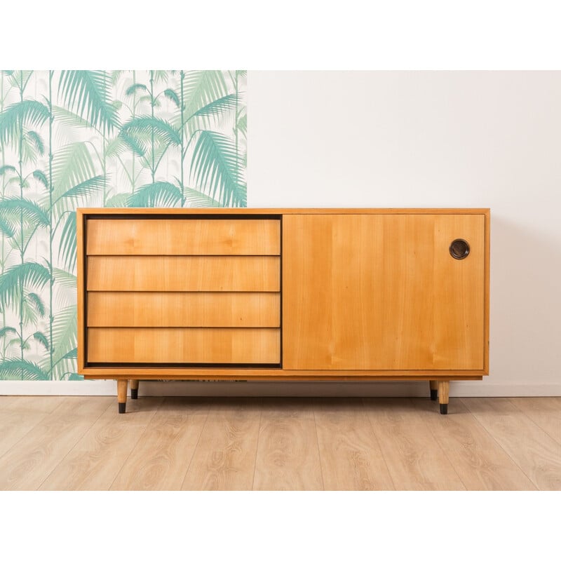 Vintage sideboard for Oldenburger Möbelwerkstätten in ash and formica 1950s