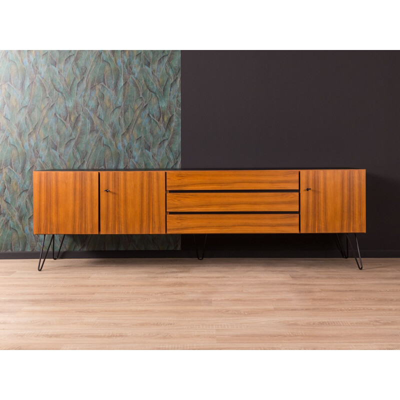 Vintage walnut sideboard 1960