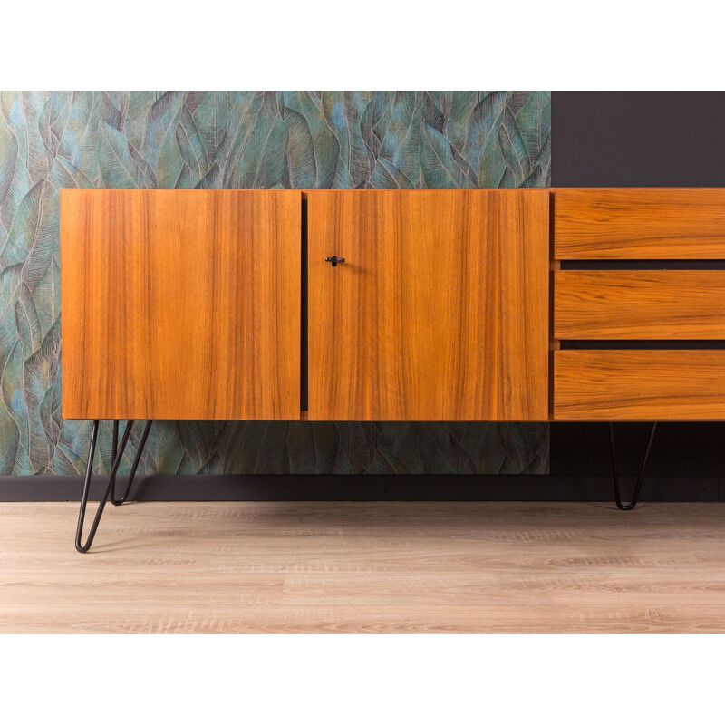 Vintage walnut sideboard 1960