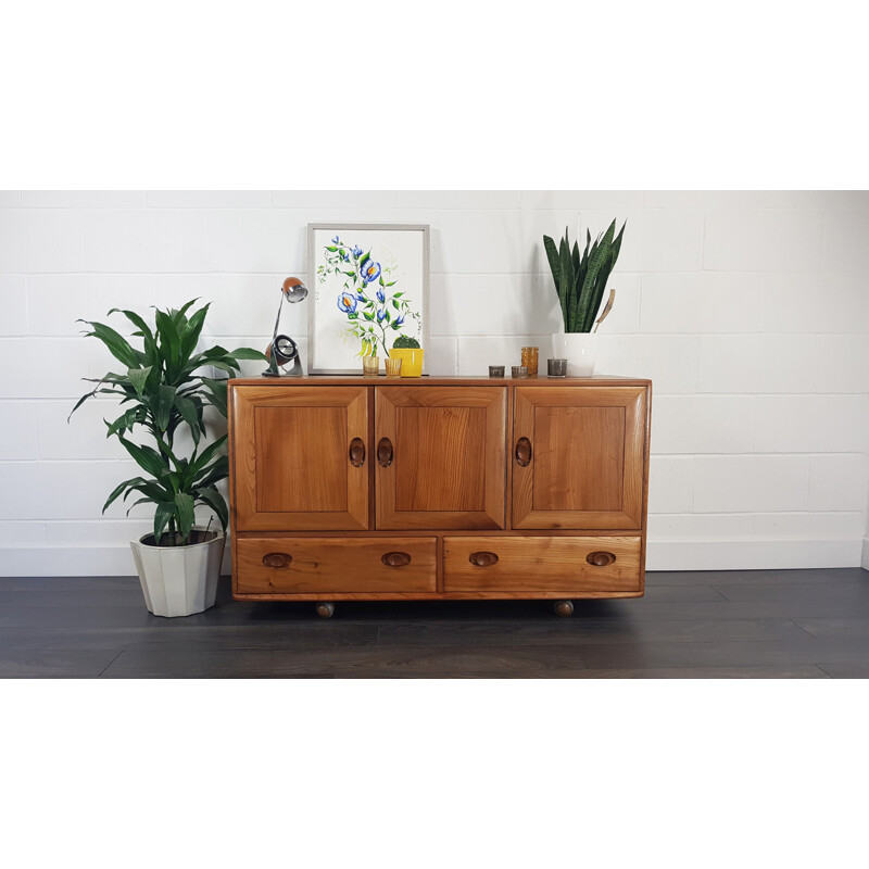 Vintage sideboard by Lucian Ercolani for Ercol, 1960s