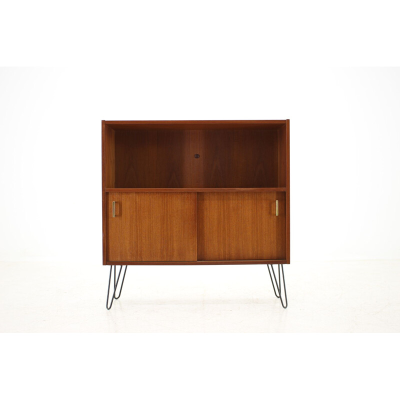 Vintage 1960s Danish upcycled teak cabinet